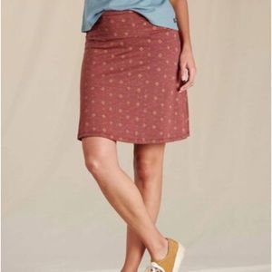 Toad & Co  chakra a line skirt organic